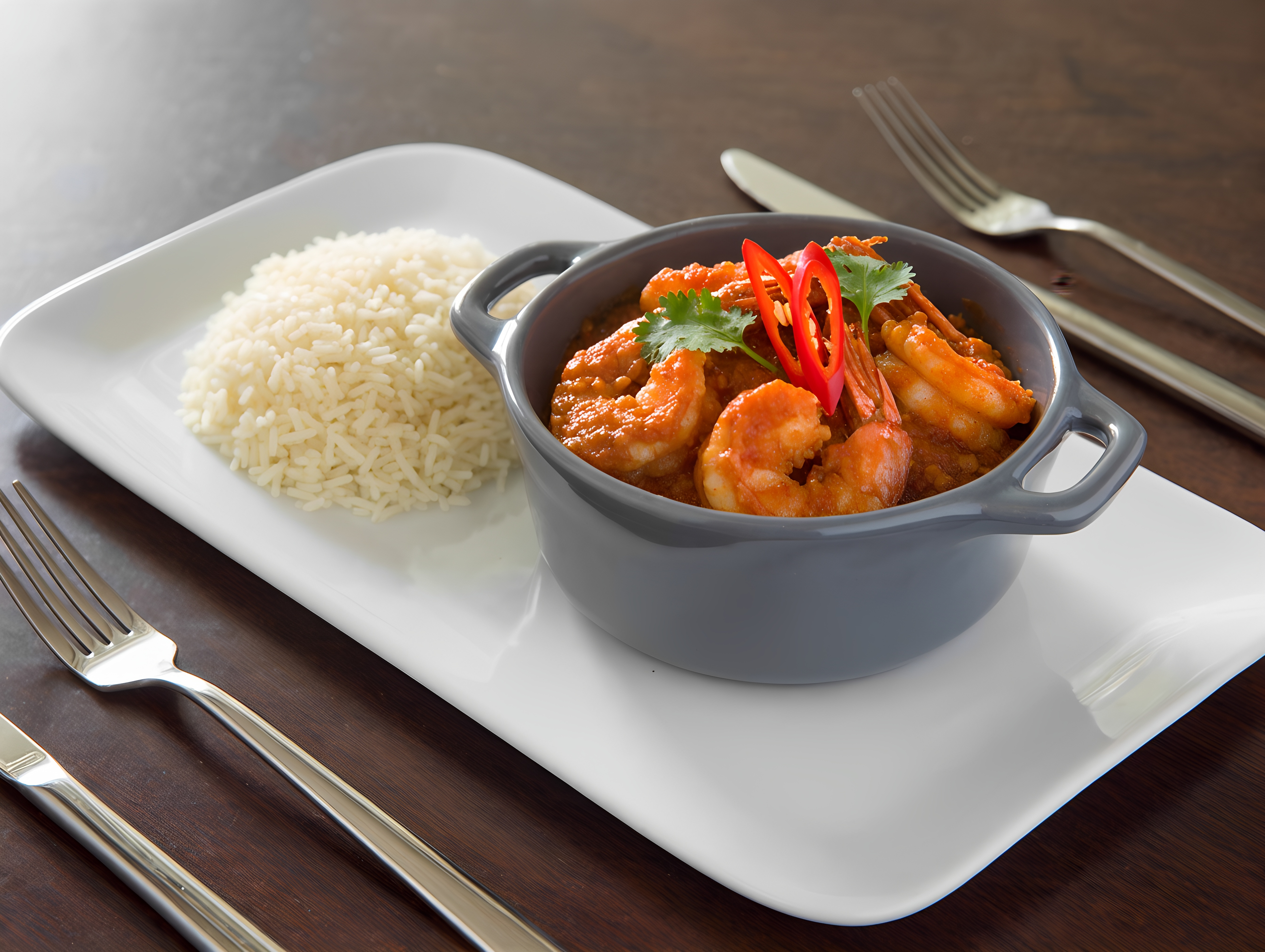 Garnelen Masala