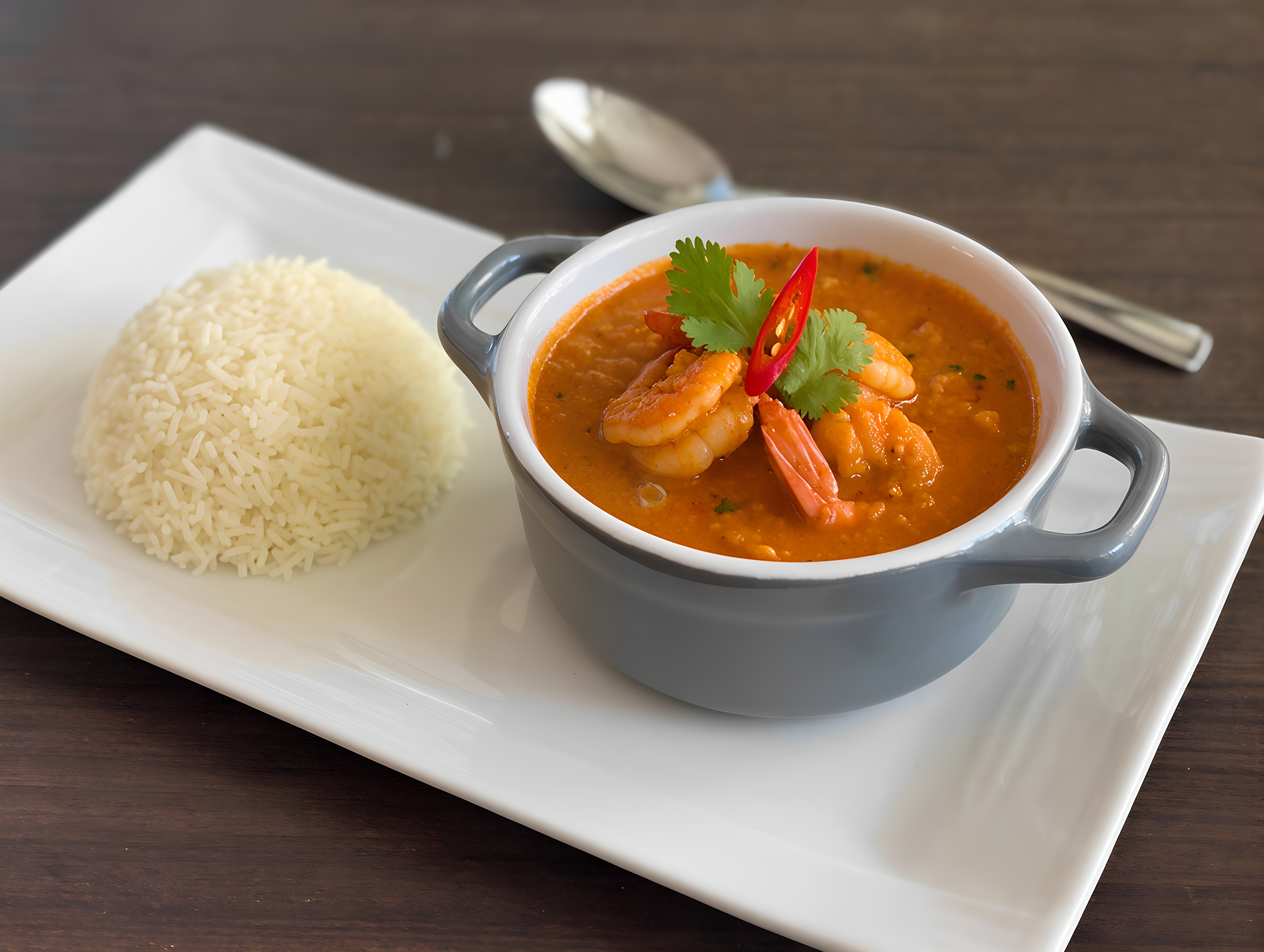 Garnelen Curry