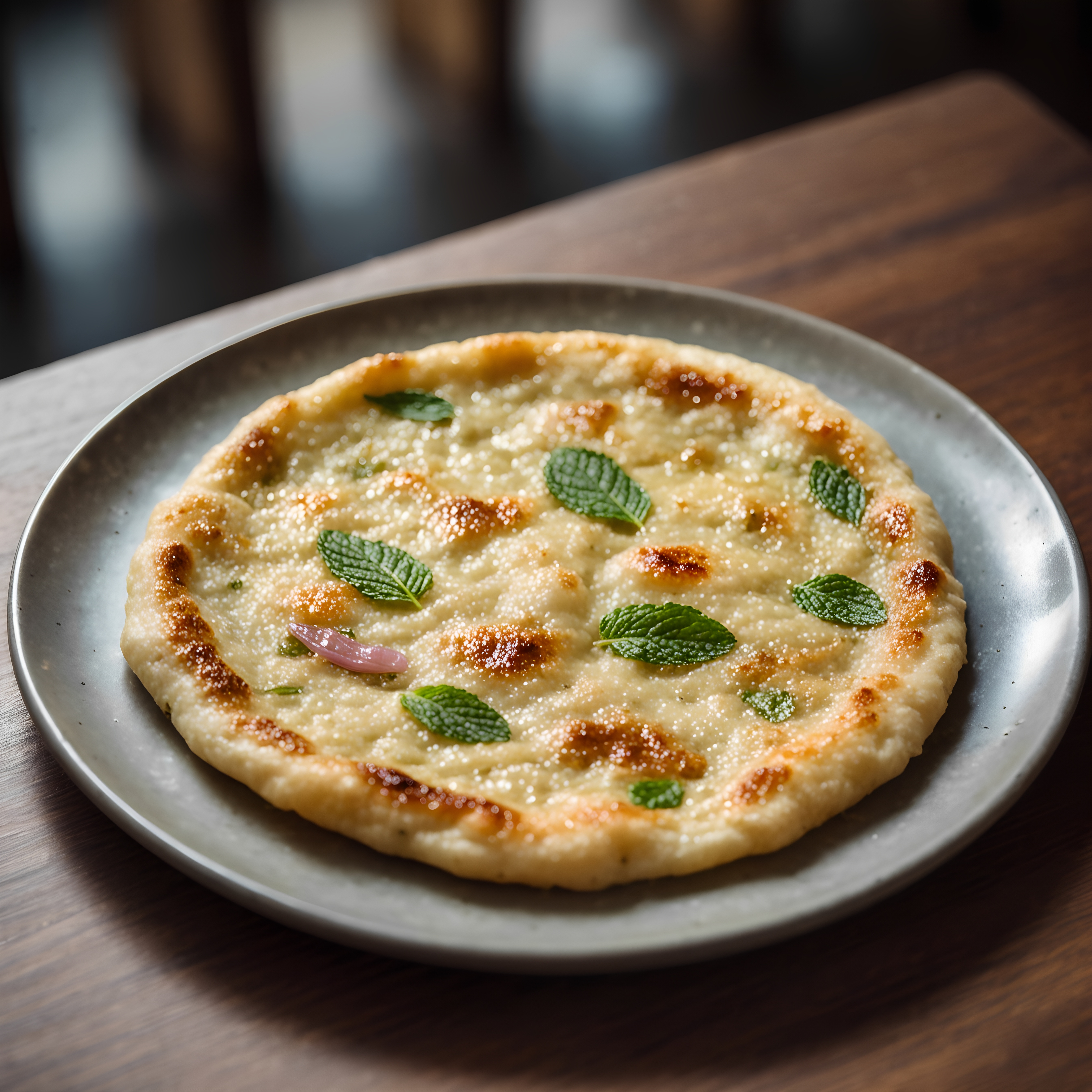 Onion Mint Naan