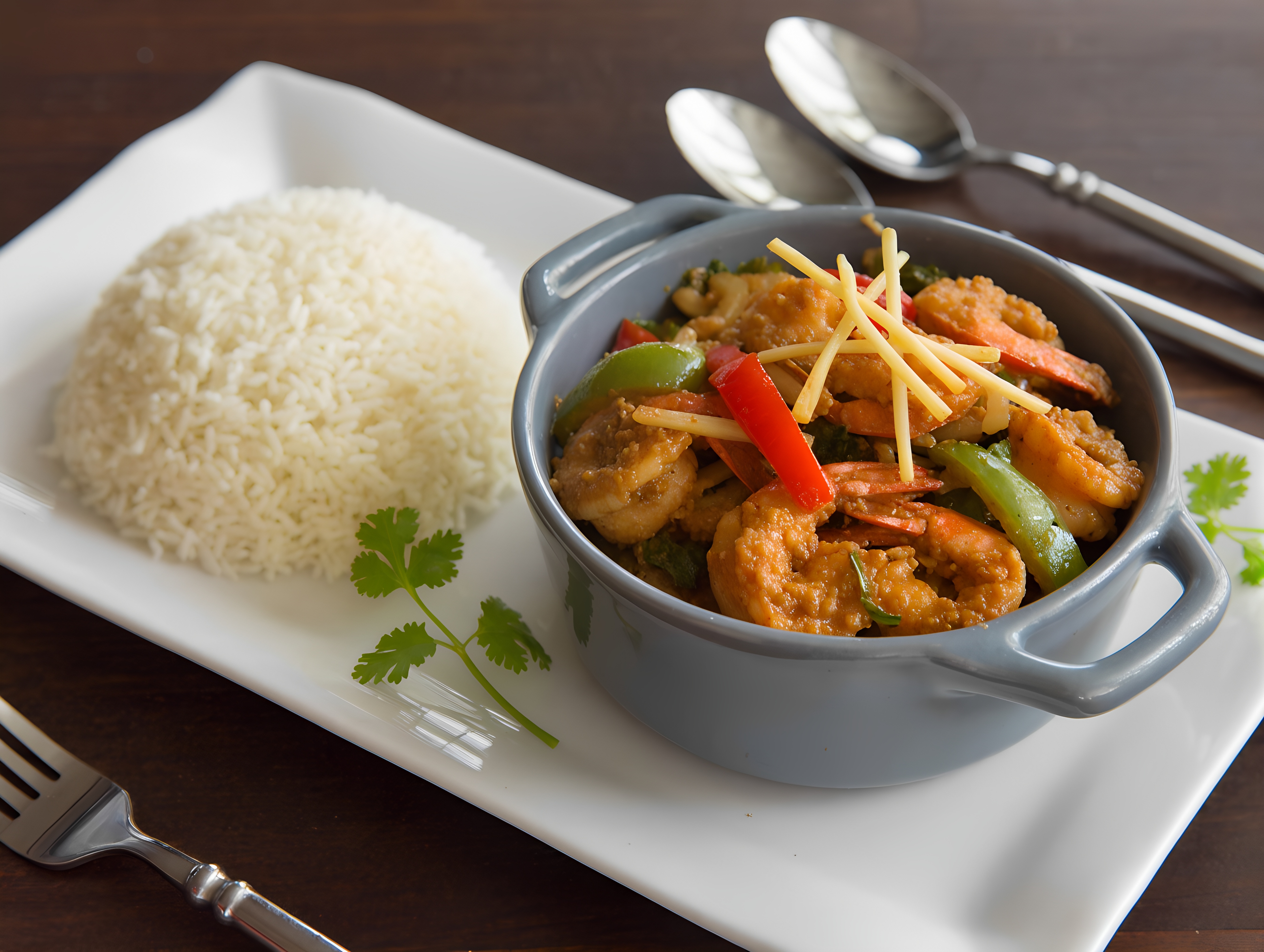 Garnelen Karahi